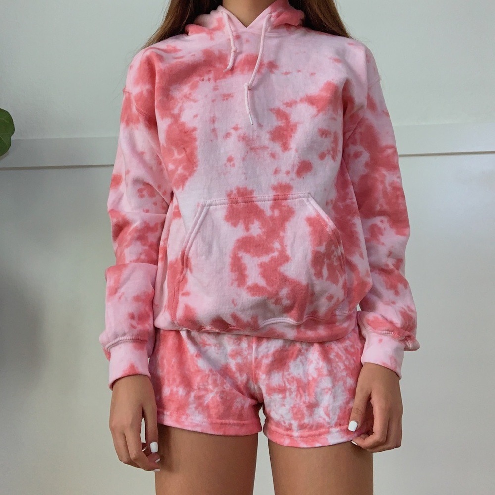 Sofia Pink Tiedye hoodie